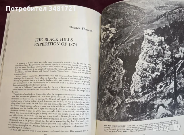 The Custer Album. A Pictorial Biography of General George A. Custer, снимка 12 - Биографии, мемоари и спомени - 55822564