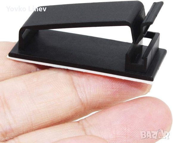 КАБЕЛНИ СКОБИ - ДЪРЖАЧ ЗА КАБЕЛИ  САМОЗАЛЕПВАЩИ -16/20 БРОЯ, снимка 12 - Друга електроника - 40159569