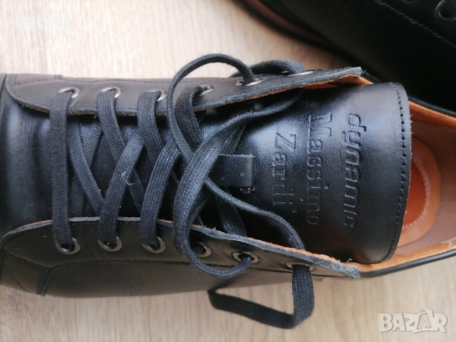 Мъжки обувки Massimo Zardi естествена кожа 44 номер, снимка 3 - Официални обувки - 52409900