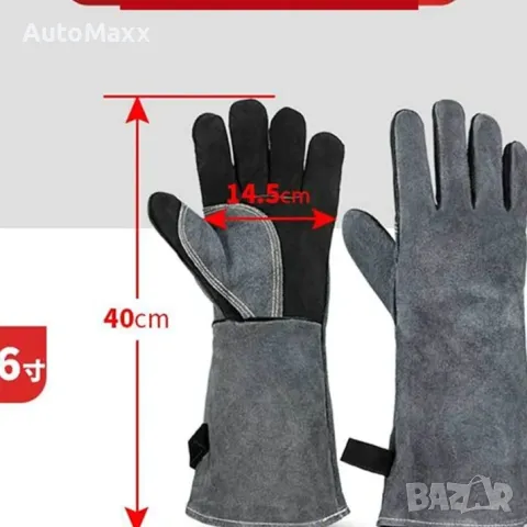 RÖSLE грил ръкавици, 2 части, кожа, сертифицирани, универсален размер 24 / XL


, снимка 7 - Други инструменти - 47766666