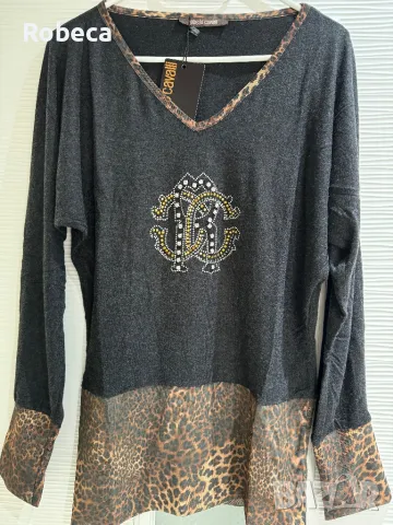 Roberto cavalli дамска блуза, снимка 2 - Блузи с дълъг ръкав и пуловери - 48610640