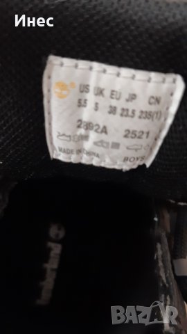 Timberland N38 естествена кожа, снимка 3 - Детски боти и ботуши - 35386607