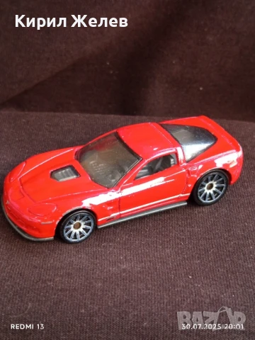 Спортен модел метална количка Corvette GRI Made in Malaysia за КОЛЕКЦИЯ ДЕКОРАЦИЯ 26937, снимка 3 - Колекции - 51196328