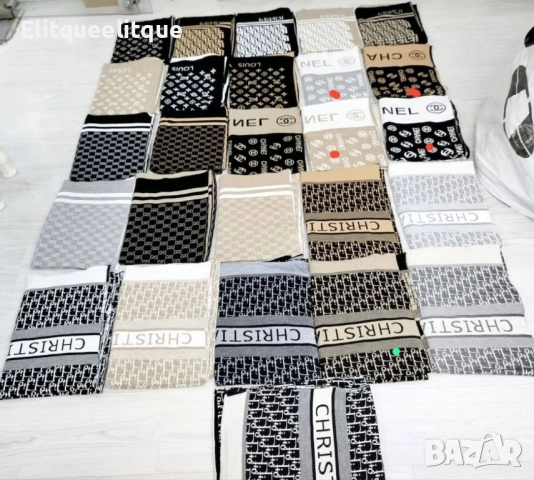 шалове chanel louis vuitton Christian Dior , снимка 3 - Шалове - 52430632