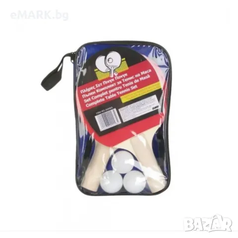 Комплект за игра тенис на маса състоящ се от 6 части, снимка 1