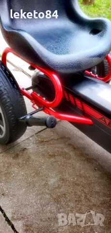 Картинг Abarth Pedal Go Kart с меки EVA гуми, снимка 6 - Детски велосипеди, триколки и коли - 53913111