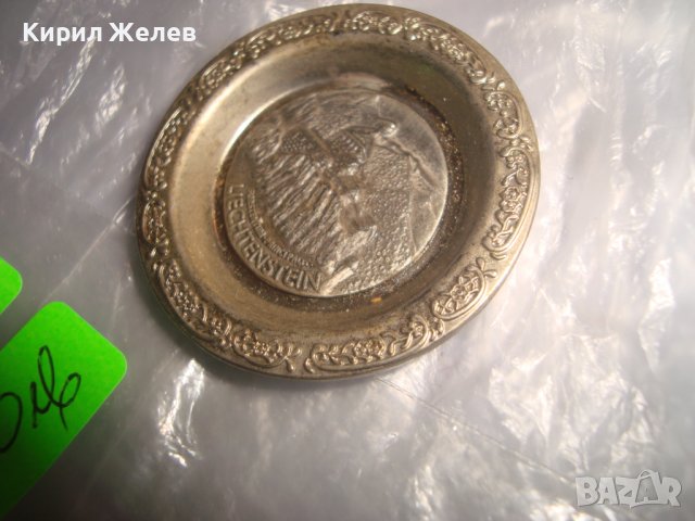 СТАРА КОЛЕКЦИОНЕРСКА ОРНАМЕНТИРАНА МИНИТЮРНА ДЕКОРАТИВНА ЧИНИЙКА ЛИХТЕНЩАЙН СУВЕНИР 30961, снимка 7 - Колекции - 38127512