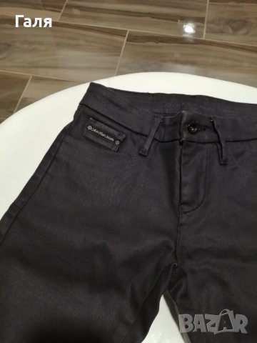 Дамски панталон Calvin Klein 24 размер, снимка 12 - Дънки - 15842051