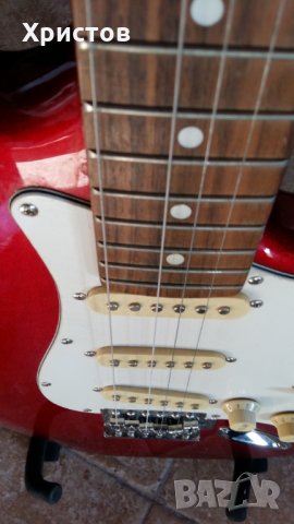 warriors – electric guitar – metallic red, снимка 16 - Китари - 30904361