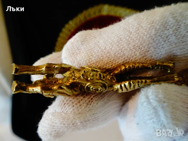 Бронзов медальон,фигура Тигър. , снимка 6 - Колиета, медальони, синджири - 50594508