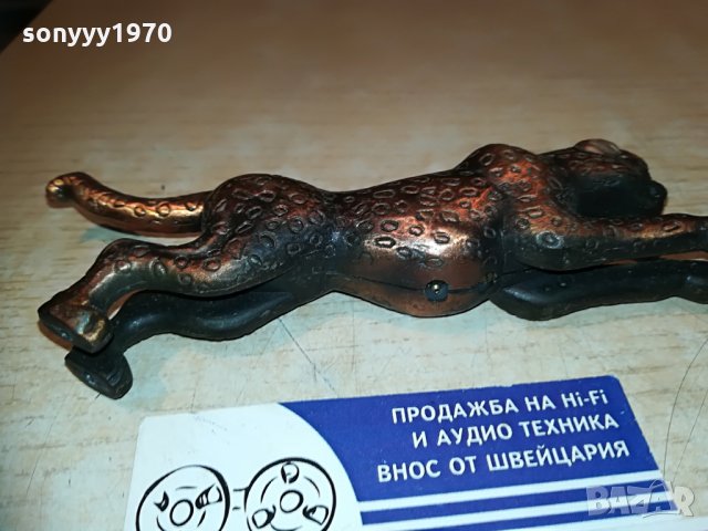 ягуар-котка-метална запалка-15х6х3см, снимка 11 - Колекции - 29827253