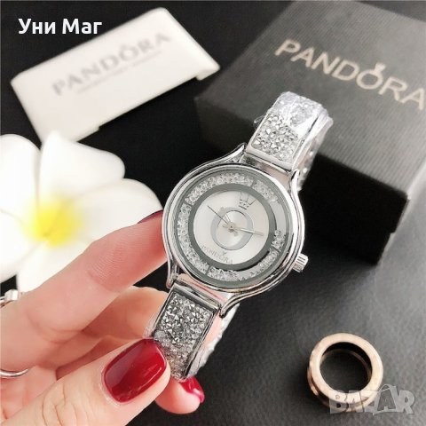 Луксозен дамски стилен ръчен часовник Pandora Пандора с камъни Swarovski, снимка 8 - Дамски - 37074277