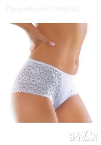 Бикини в бял цвят N068