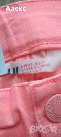 Нови!!! H&M - къси панталони 8-9г, снимка 8 - Детски къси панталони - 37534612