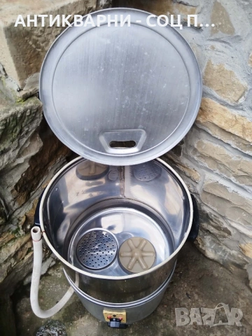 Стара Соц Българска Пералня РОСА 01 / 1988 г. / РАБОТЕЩА!, снимка 6 - Антикварни и старинни предмети - 53223049