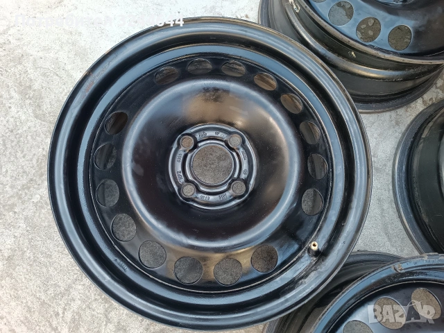 Железни джанти 15 4х100 Опел , снимка 4 - Гуми и джанти - 54305584