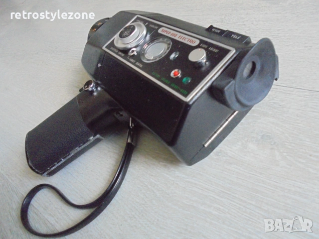 № 8571 Японска ретро камера YASHICA Super 600 Electro – Super 8  , снимка 6 - Други ценни предмети - 54271954
