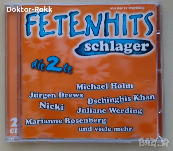  Various – Fetenhits - Schlager Die 2te – 2 x CD (Compilation), 1997, снимка 1