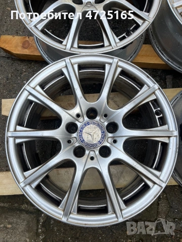 Оригинални джанти 16’ 5х112 Мерцедес, снимка 2 - Гуми и джанти - 54229746