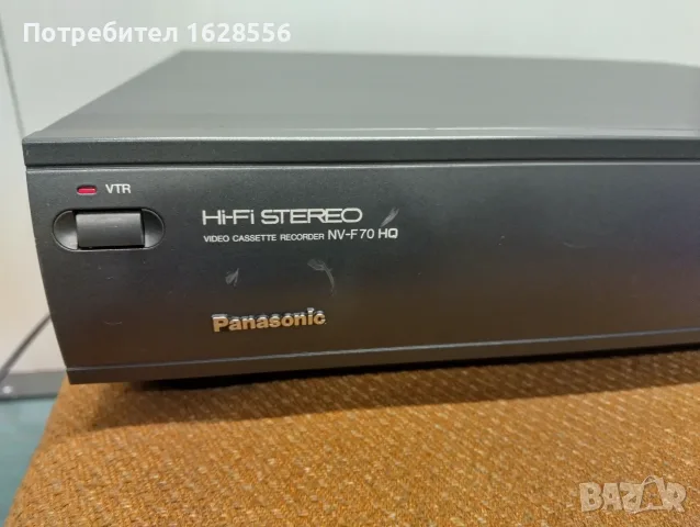 Panasonic NV-F70 hi-fi stereo VHS video , снимка 7 - Декове - 56106433