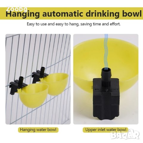 автоматични поилки за птици, снимка 2 - За птици - 44374399