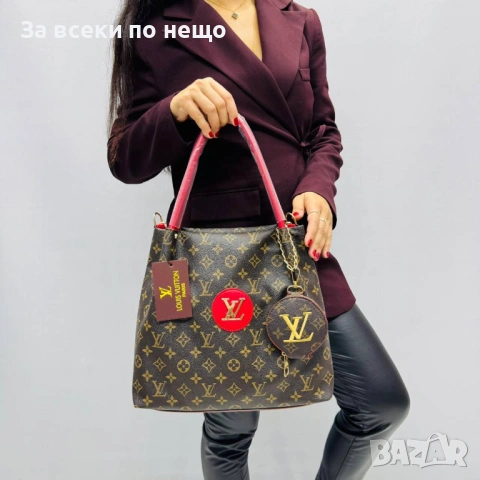 Louis Vuitton Дамска Чанта Луис Витон - Налични Различни Цветове Код SK502, снимка 4 - Чанти - 53039317