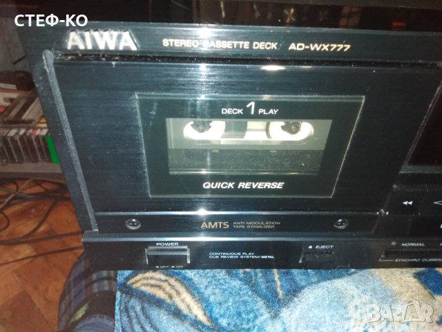 Aiwa AD-WX777 deck - дек, снимка 6 - Декове - 44314229