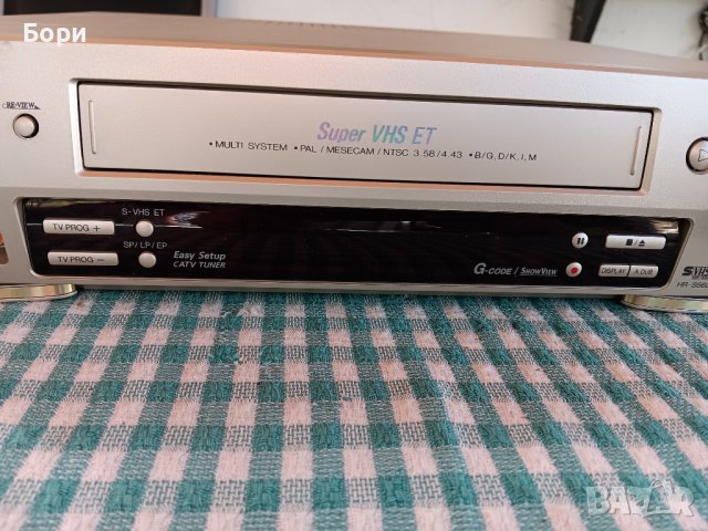 JVC S-VHS HR-S5600AM Super-VHS, снимка 8 - Плейъри, домашно кино, прожектори - 42678344
