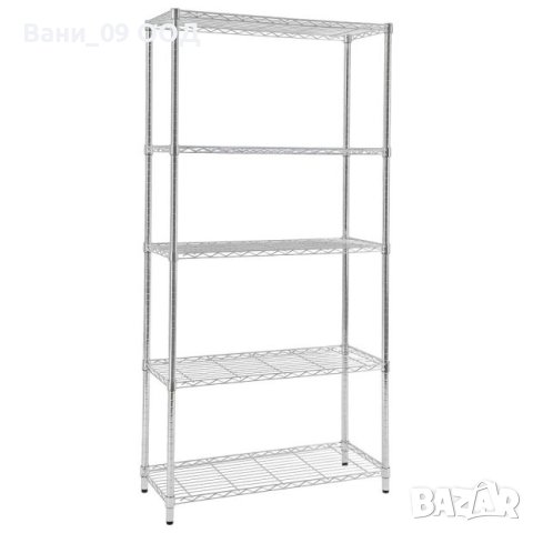 184см! Висока метална етажерка