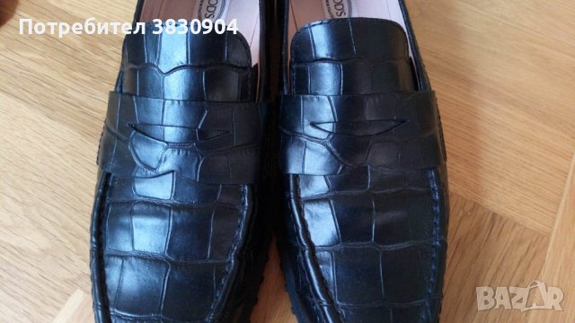Мокасини Tod's, кожа, черни, 38,5, снимка 11 - Други - 42058834