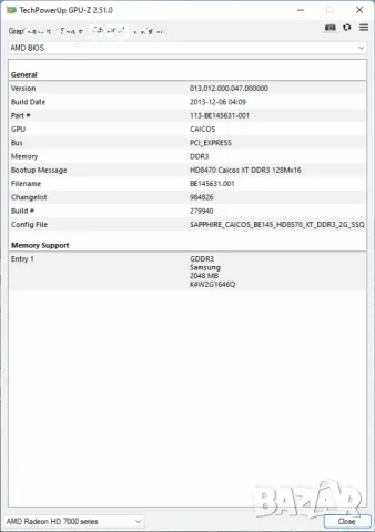 Видео карта AMD Radeon Sapphire HD 8470 2048MB GDDR3 64bit PCI-E, снимка 15 - Видеокарти - 47965879