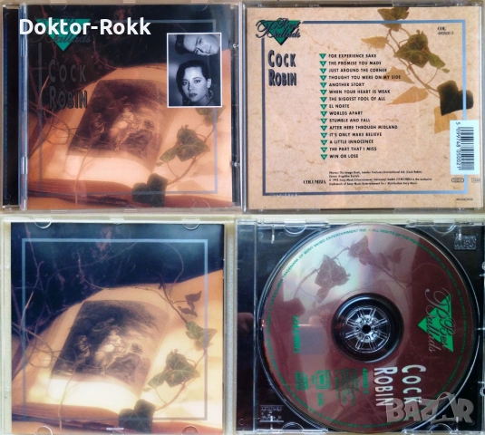 Crowded House + Cutting Crew + Cock Robin – оригинални дискове, снимка 2 - CD дискове - 53181557