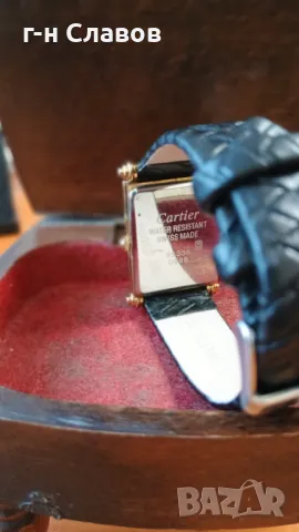 Часовник Cartier Art Deco Case (Gold plated), снимка 7 - Мъжки - 47954428