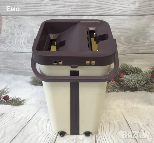 Компактен квадратен моп с кофа - GGL MOP, снимка 5 - Мопове, кофи, четки и метли - 48358770