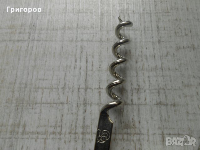 ОРИГИНАЛЕН ФРЕНСКИ сомелиер нож GOSSET CHAMPAGNE SOMMELIER ! ЧИСТО НОВ !!! ножка ножче !!!, снимка 3 - Колекции - 32158421