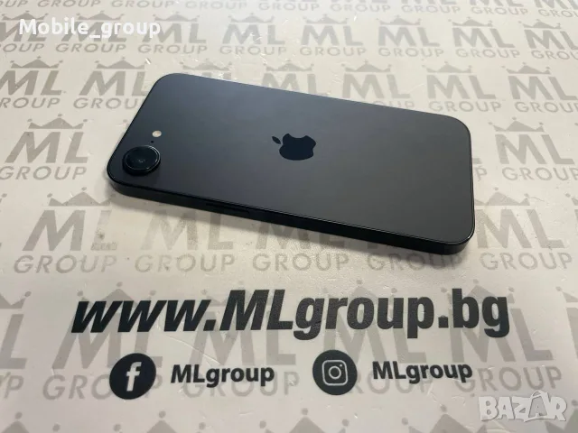 #MLgroup предлага iPhone 16е 128GB Black 100%, втора употреба