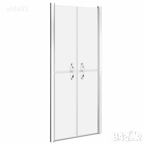 vidaXL Врата за душ, матирано ESG стъкло, 96x190 см, снимка 1 - Душове - 56146088