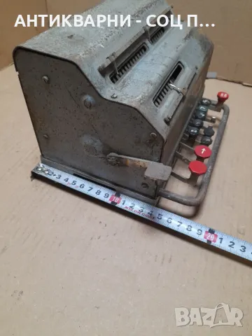 Соц Стара Сметачна Машина Калкулатор Тегло 5.800кг., снимка 11 - Антикварни и старинни предмети - 48466110