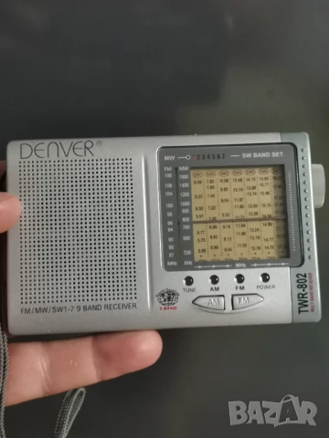 Радио Denver TWR-802 Multi Band Resiver, снимка 2 - Радиокасетофони, транзистори - 51244230