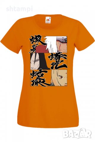 Дамска тениска Naruto Legendary Sannin,Анимация,игра,Празник,Повод., снимка 9 - Тениски - 37945928