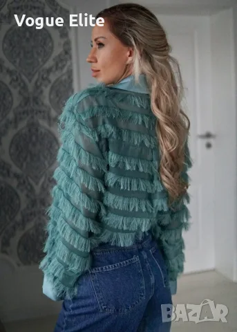 дамска пухена риза , снимка 2 - Ризи - 56226721