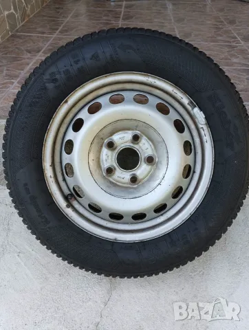 Зимни гуми Kleber 195/65/15 с джанти за VW, снимка 4 - Гуми и джанти - 56071487