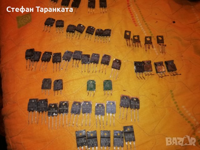 Транзистори -Части за усилователи , снимка 1 - Други - 40187712