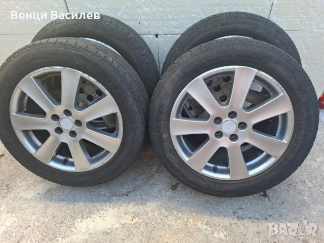 продавам 17 цола джанти с гуми ...., снимка 3 - Гуми и джанти - 51797591