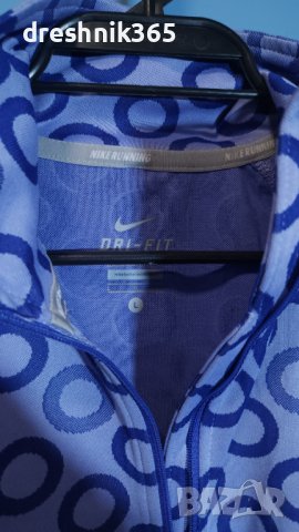 NIKE Running Дамска/Блуза L, снимка 5 - Спортни дрехи, екипи - 44471772