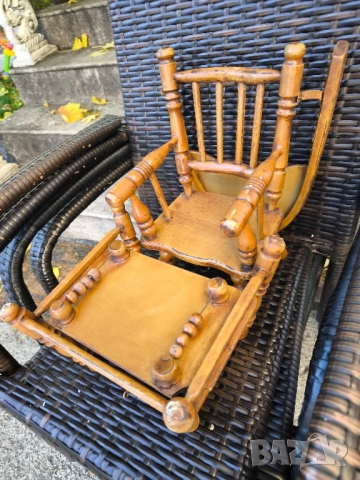 дървено столче, снимка 6 - Декорация за дома - 52232761