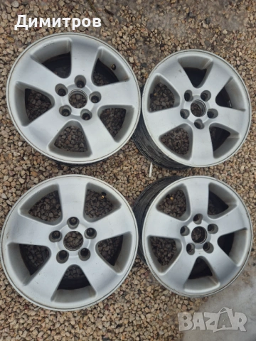 4 алумивиеви джанти 15", 5X112