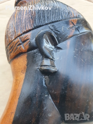 Дървена пластика от Ангола, снимка 9 - Други ценни предмети - 52116971