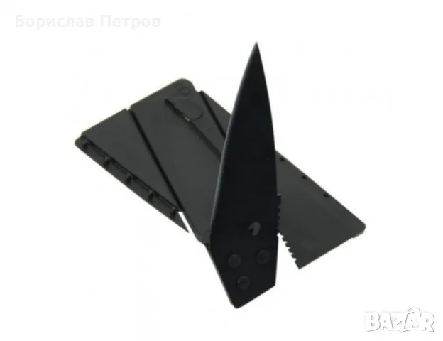 Сгъваем нож с формата на визитка TV484, снимка 3 - Ножове - 56163686
