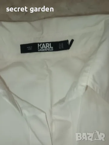 Дамска риза Karl Lagerfeld размер с, снимка 11 - Ризи - 55978824